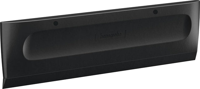 Hansgrohe HG Duschabzieher WallStoris 195x44mm mattschwarz – Ergonomischer Duschabzieher für Glas