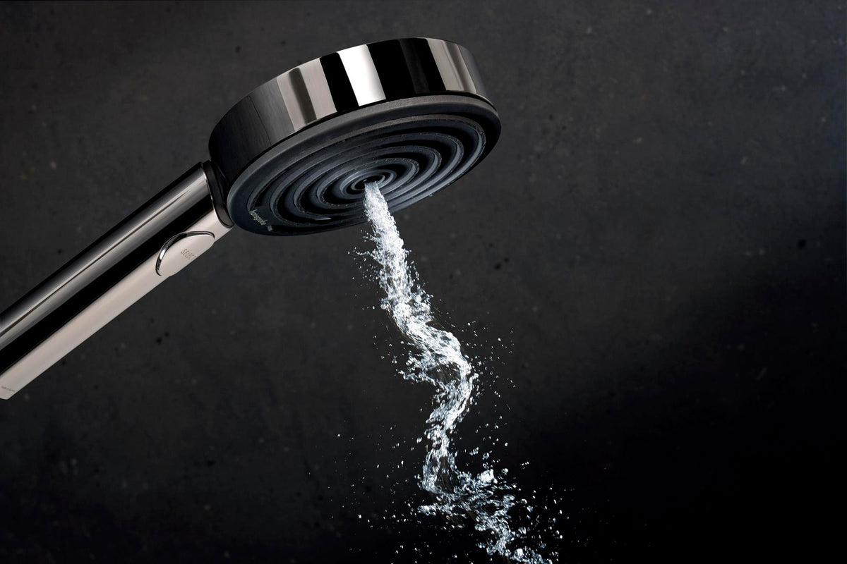 AXOR Pulsify Select S Brausesystem 105 3jet mit Ecostat Thermostat und 90 cm Brausestange in Chrom