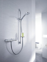 HANSGROHE Brausekombi Croma 100 Ecostat 1001 SL mit Unica'C Brausestange 900 mm Chrom