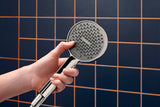HANSGROHE Activera Select S 95 2jet EcoSmart Handbrause mit Booster, Chrom