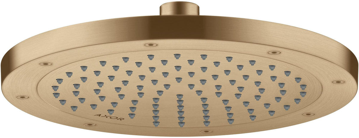AXOR Kopfbrause 245 1 Jet EcoSmart Chrom – Rain-Duschkopf für Wand- und Deckenmontage