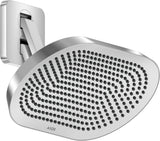 AXOR ShowerSphere 2jet Kopfbrause 370/220 mit beweglichem Brausearm – PowderRain & Rain Strahlarten