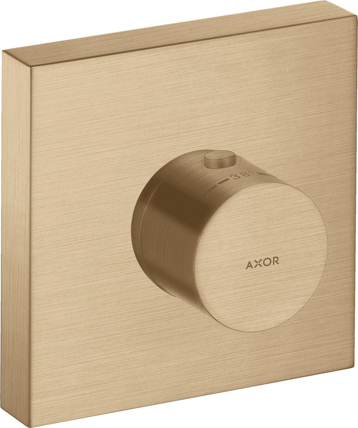AXOR STARCK SHOWERCOLLECTION Thermostatmodul DN 20 eckig 120x120 mm Chrom – 1 Verbraucher, 34 l/min