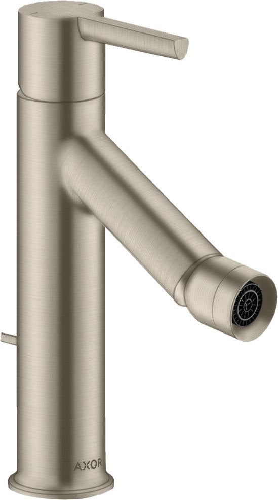 AXOR STARCK Einhebel-Bidetmischer DN 15 von Hansgrohe – mit Zugstangen-Ablaufgarnitur, chrom