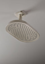 AXOR ShowerSphere 1jet Kopfbrause 370 x 220 mm mit Deckenanschluss – Rain FlexPower, QuickClean+