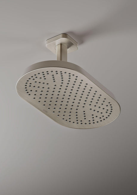 AXOR ShowerSphere 1jet Kopfbrause 370 x 220 mm mit Deckenanschluss – Rain FlexPower, QuickClean+