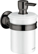 AXOR MONTREUX Lotionspender Wandmontage – 300 ml Porzellan-Behälter, verchromt