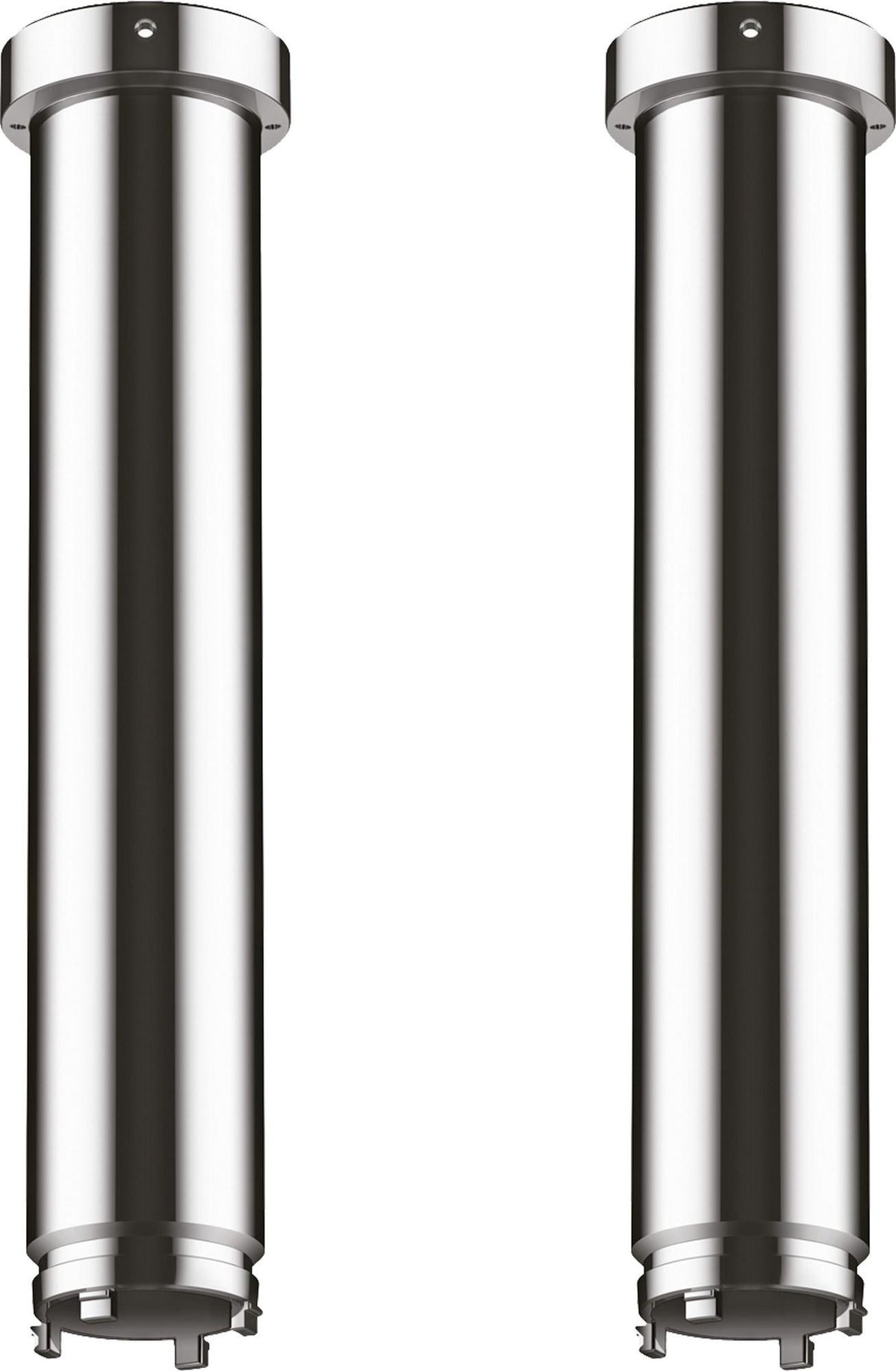 AXOR ShowerSolutions Verlängerungsset 230 mm für Deckenbefestigung ShowerHeaven – 2 Stück, Chrom