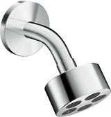 AXOR ONE 75 1jet EcoSmart Kopfbrause mit Brausearm – PowderRain, chrom