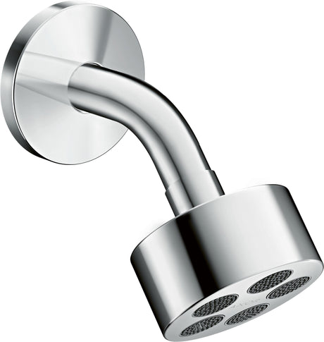 AXOR ONE 75 1jet EcoSmart Kopfbrause mit Brausearm – PowderRain, chrom
