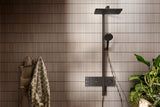 HANSGROHE Duschsystem Raindance Alive Q 2jet EcoSmart mit ShowerSelect Comfort Thermostat