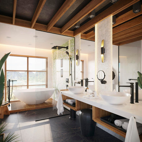 Hansgrohe Raindance E 300 Kopfbrause 1jet mit 390 mm Brausearm in Brushed Bronze