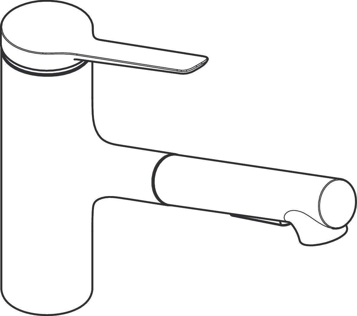 HANSGROHE Zesis M33 ComfortZone 150 Einhebel-Küchenmischer mit Ausziehbrause, 2 Strahlarten, Chrom