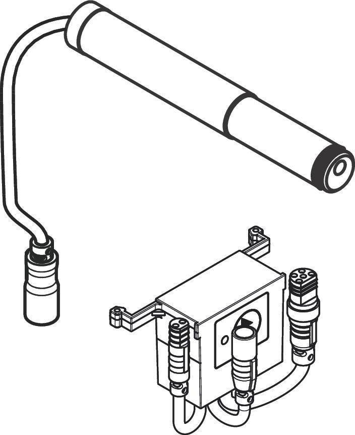 AXOR Waschtischmischer UP Elektronik von Hansgrohe – Unterputz-Armatur