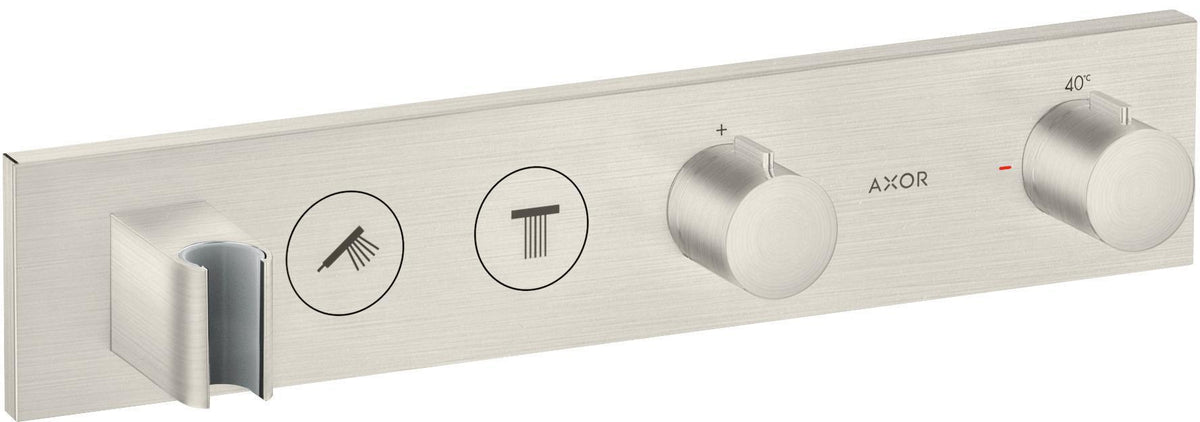 AXOR ShowerSolutions Thermostatmodul 460/90 Chrom – 2 Verbraucher, Select-Button