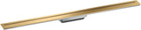 AXOR Drain Duschrinne Fertigset 1000 mm chrom – Designabdeckung, Dryphon, höhenverstellbar
