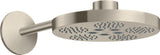 AXOR ONE 280 2jet Kopfbrause mit Brausearm, chrom – 2 Strahlarten