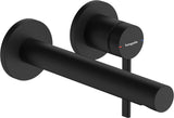 Hansgrohe Zesis S 2-Loch Waschtischmischer Unterputz F-Set 195 mm Auslauf Chrom