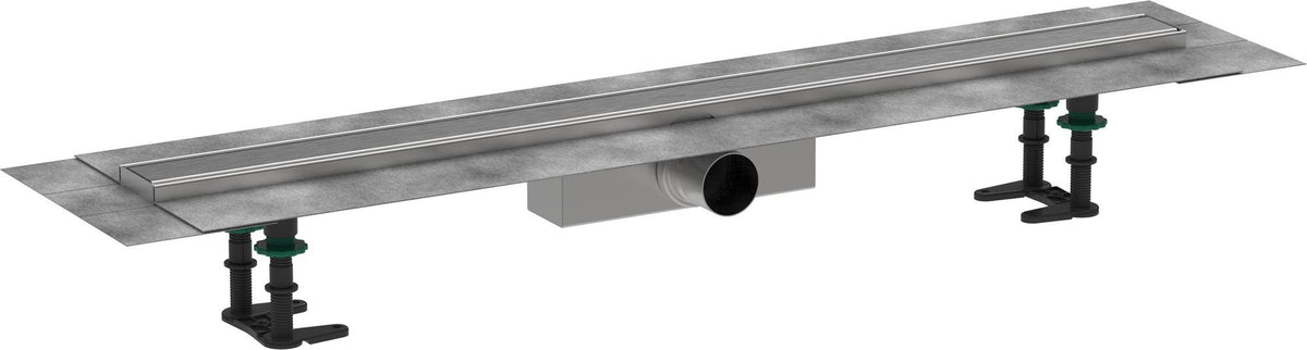 HANSGROHE RainDrain Compact Duschrinne 1200 mm Edelstahl Komplettset