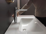 Hansgrohe VERNIS Blend 190 Einhebel-Waschtischmischer mit Zugstangen-Ablaufgarnitur, chrom