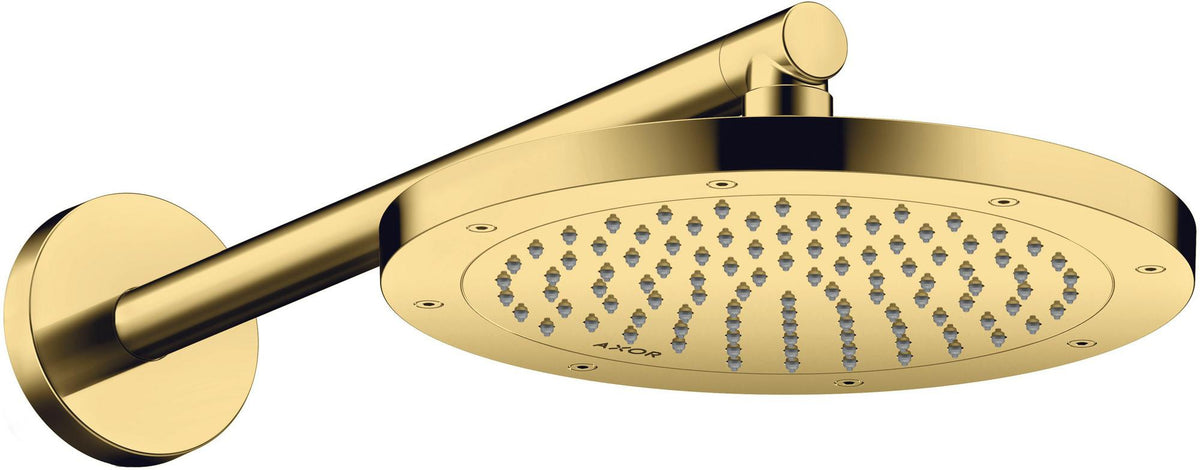 AXOR Kopfbrause 245 1 Jet EcoSmart Chrom – Rain-Duschkopf für Wand- und Deckenmontage