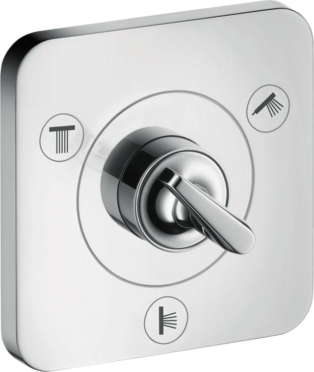 AXOR Citterio E Grundkörper DN20 für Ab-/Umstellventil – 2 Verbraucher, thermostatisch