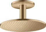 AXOR Kopfbrause 300 1jet PowderRain Deckenmontage Chrom – Hansgrohe