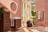 HANSGROHE Xarita S Wandspiegel 700x700 mm mattweiß mit LED-Beleuchtung und IR-Sensor