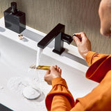 Hansgrohe Tecturis E Einhebel-Waschtischmischer 110 CoolStart mit Push-Open Ablaufgarnitur