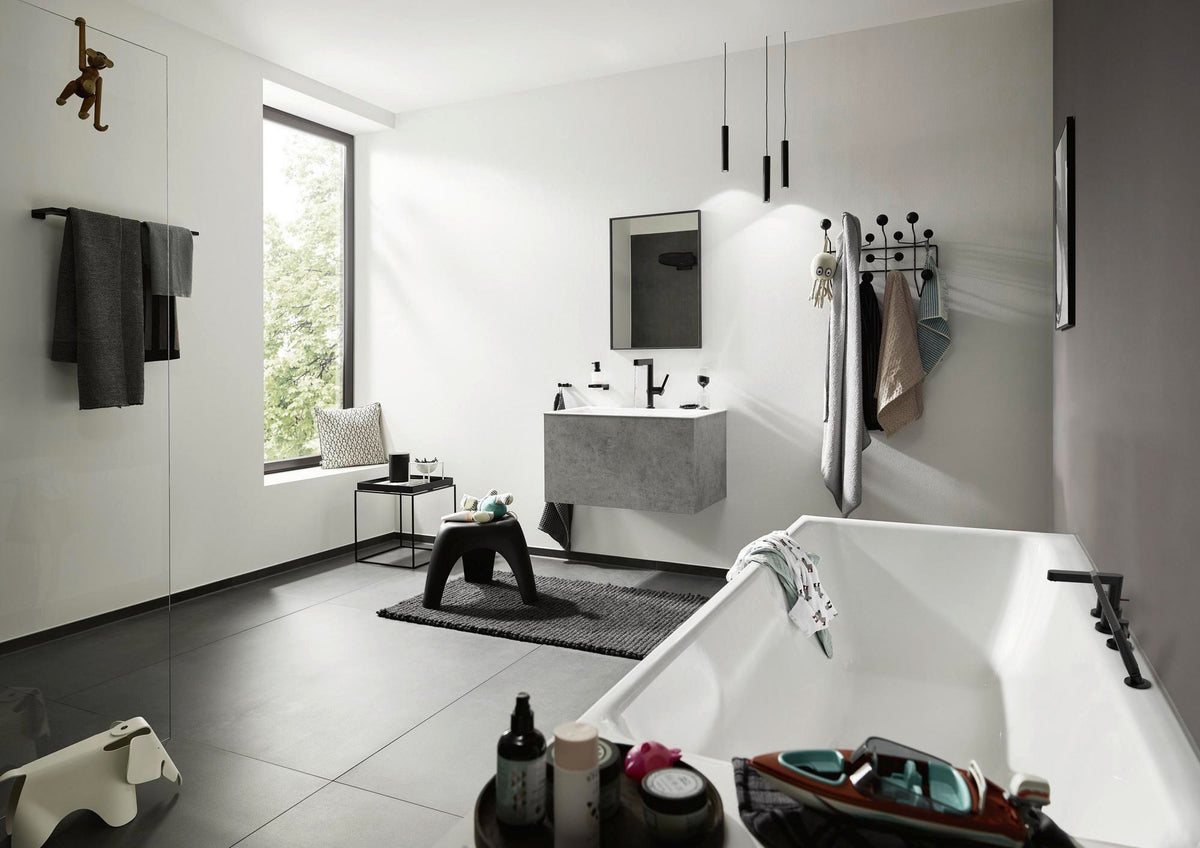 HANSGROHE Finoris 260 Einhebel-Waschtischmischer mit Push-Open Ablaufgarnitur, chrom