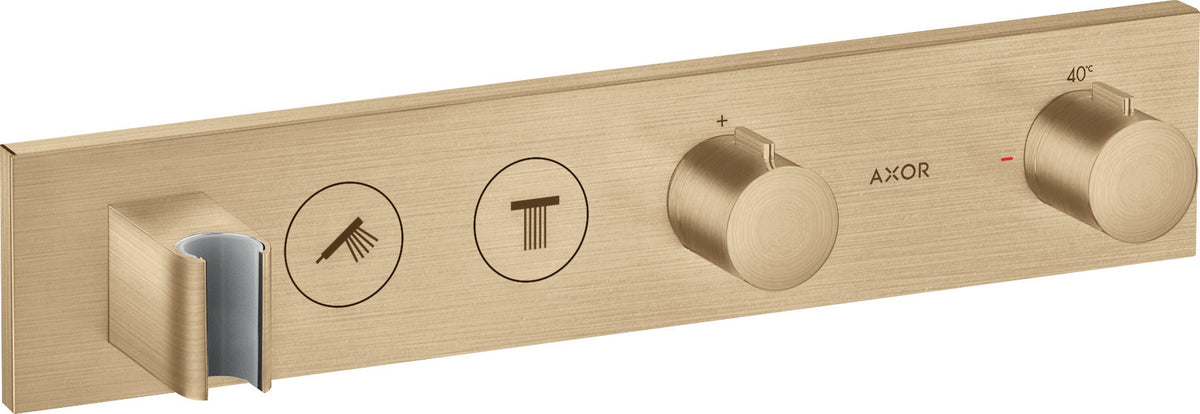 AXOR ShowerSolutions Thermostatmodul 460/90 Chrom – 2 Verbraucher, Select-Button