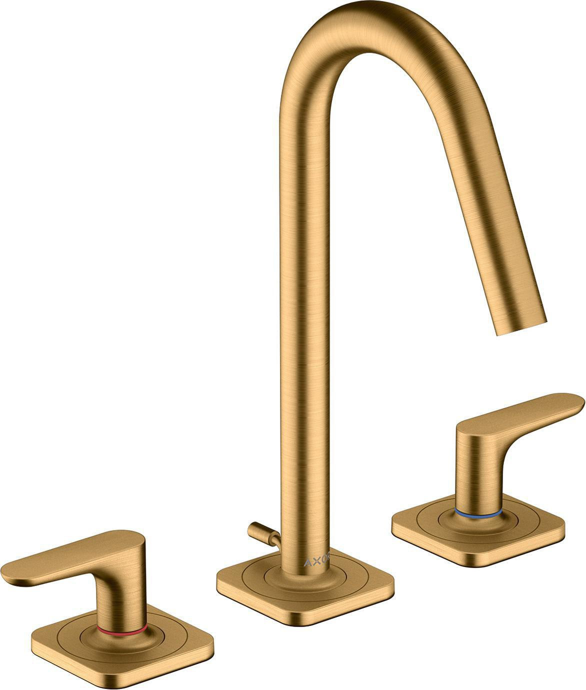 AXOR CITTERIO M 3-Loch-Waschtischarmatur DN 15, Hebelgriffe, Chrom, ComfortZone 160