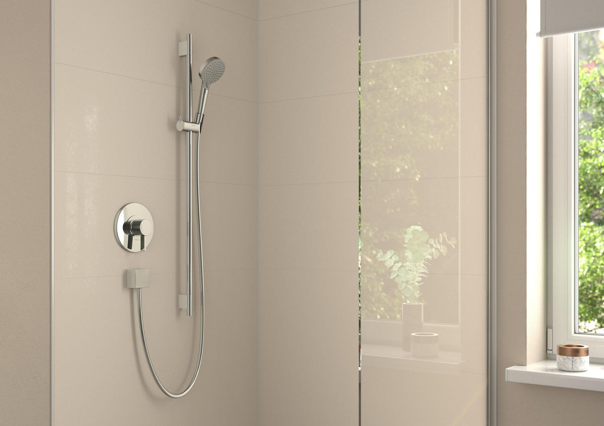 HANSGROHE Unica'S Puro Brausestange 900 mm mit Brauseschlauch 1600 mm Chrom