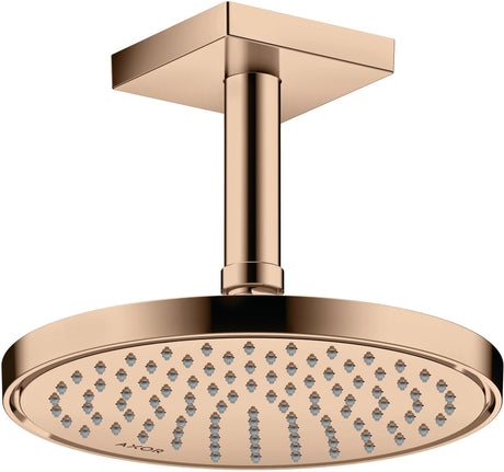 AXOR Kopfbrause 220 1jet EcoSmart Chrom – Rain-Duschkopf mit Antikalk, 220 mm, für Wand- und Deckenmontage