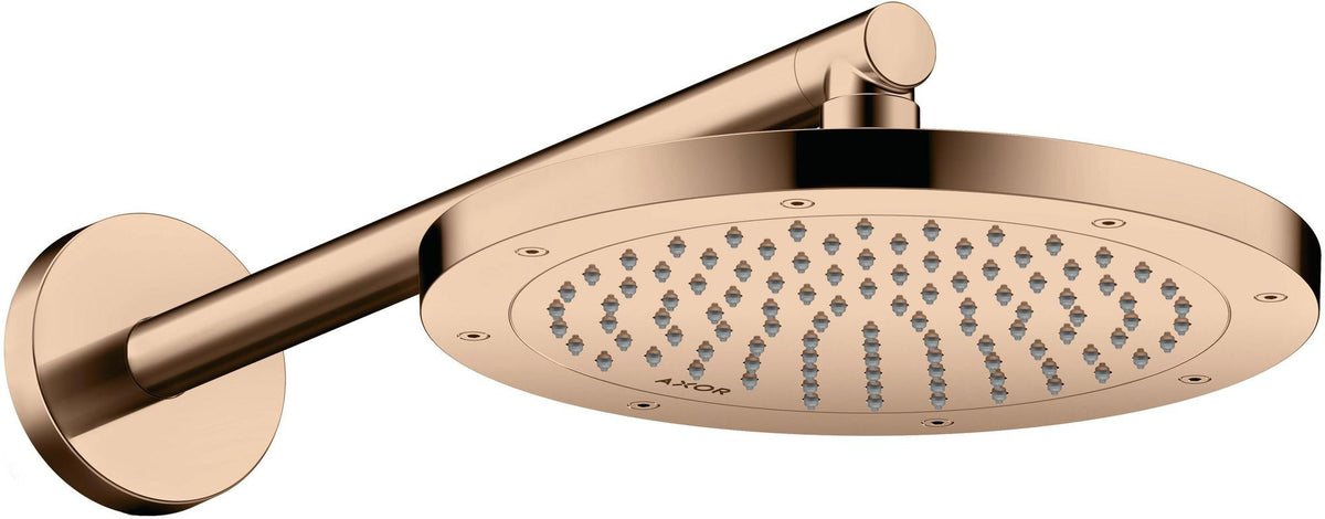 AXOR Kopfbrause 245 1jet EcoSmart Chrom – 245 mm Rain Strahl für Wand- und Deckenmontage