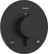 HANSGROHE Ecostat Comfort S Thermostat UP Fertigset für 2 Verbraucher mit Sicherungskombination