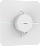 HANSGROHE ShowerSelect Comfort Q UP Fertigmontageset Thermostat Chrom – Temperatur- und Volumensteuerung