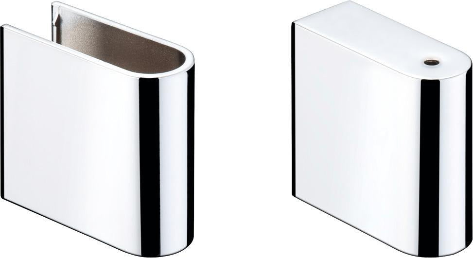 Hansgrohe UnicaC Wandstangenabdeckung chrom – 2 Stück, Ø 22 mm