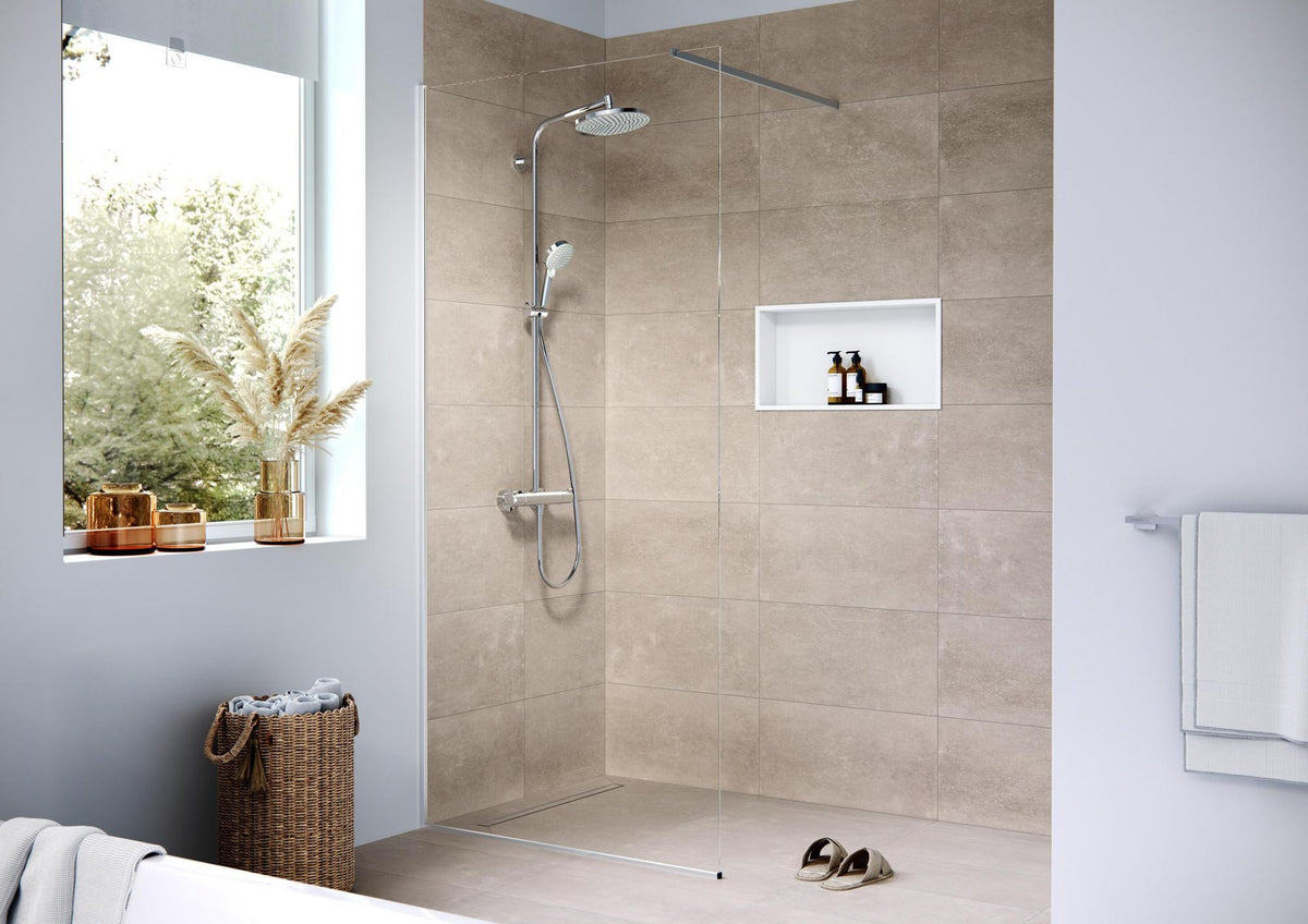 HANSGROHE RainDrain Compact Duschrinne 1200 mm Komplettset befliesbar
