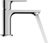 HANSGROHE Rebris E 80 Einhebel-Waschtischmischer mit Zugstangen-Ablaufgarnitur, chrom