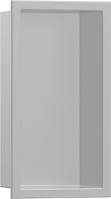 HANSGROHE XtraStoris Original Wandnische 300x300x70mm mattweiß mit Rahmen – für Nassbau & Trockenbau