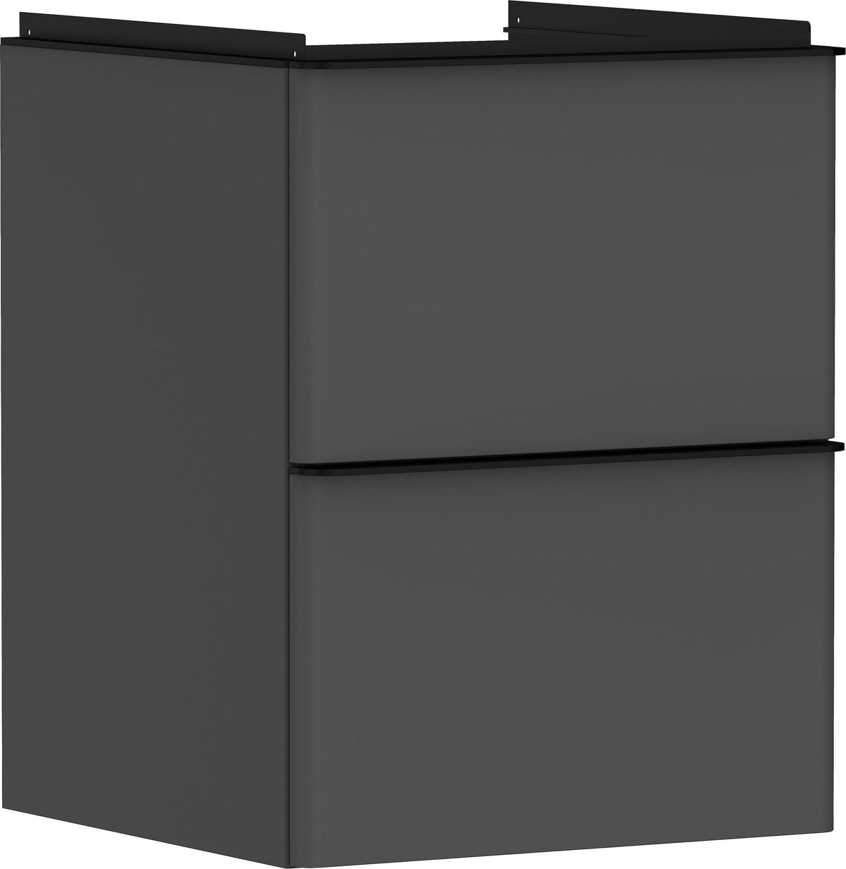 Hansgrohe Xelu Q Waschtischunterschrank 480 mm weiß hochglanz mit 2 Schubkästen und SoftClose