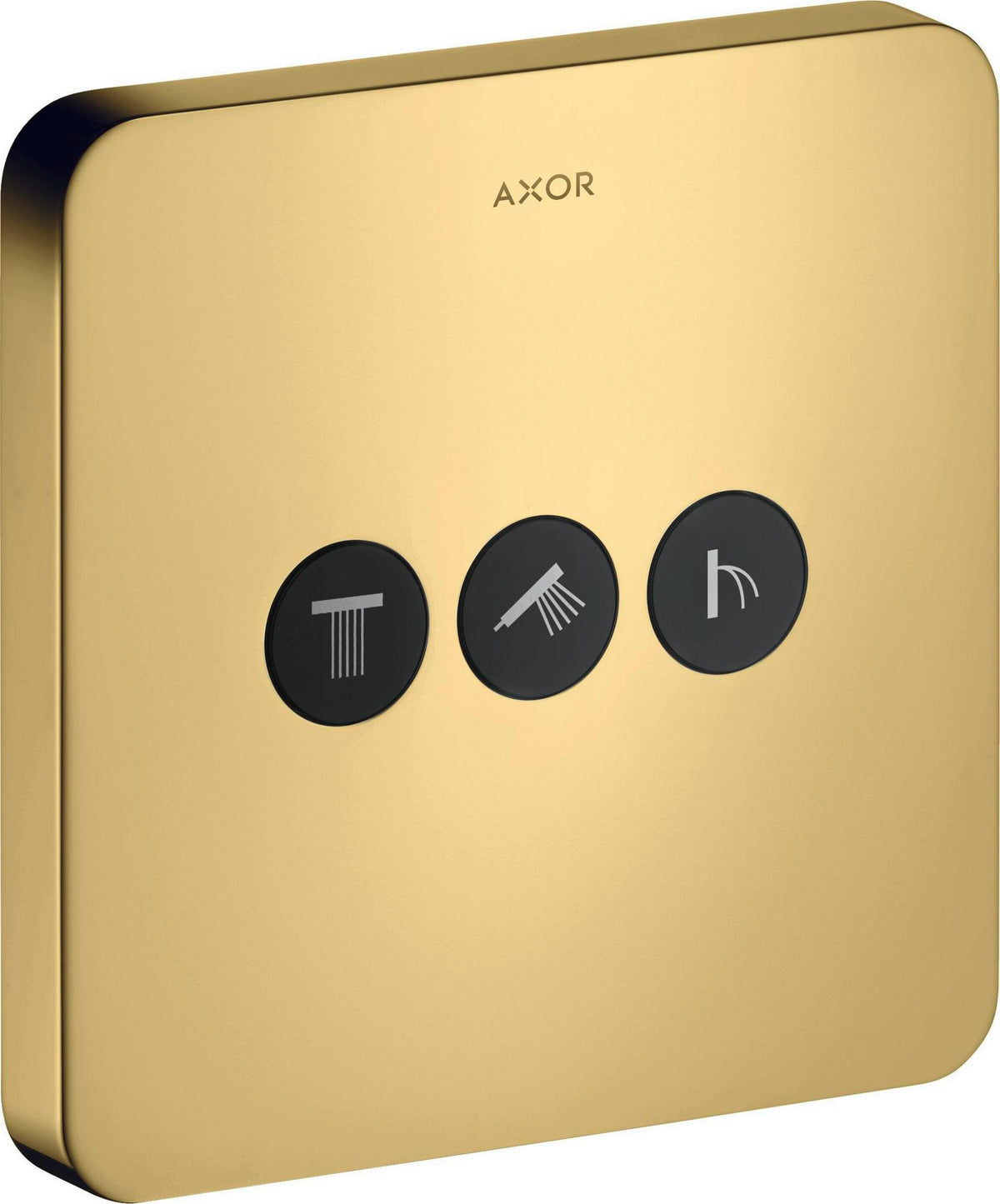 AXOR ShowerSelect Soft Ventil für 3 Verbraucher – Unterputz-Einbauteil in Chrom