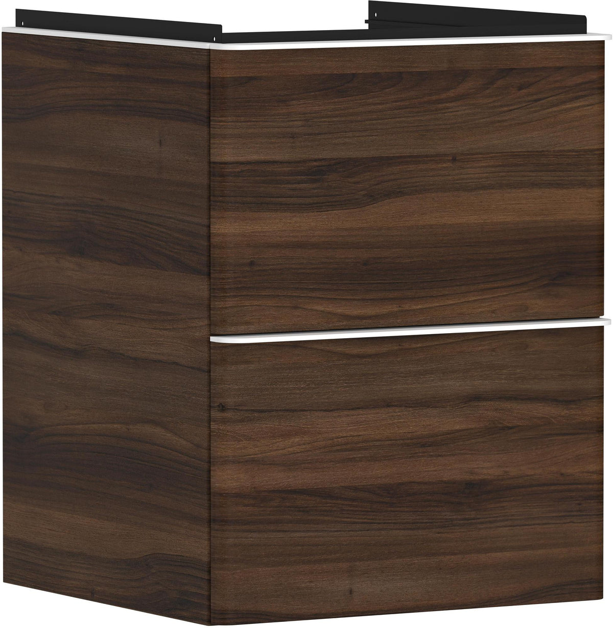 Hansgrohe Xelu Q Waschtischunterschrank 480 mm weiß hochglanz mit 2 Schubkästen und SoftClose
