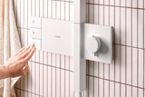 HANSGROHE Raindance Alive Q 210/340 2jet Duschsystem mit Thermostat – Schwarz