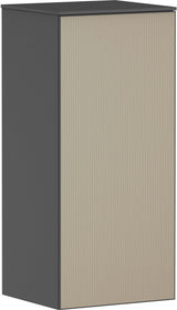 HANSGROHE Xevolos E Halbhochschrank 890 mm, eiche dunkel, grifflos mit PushOpen – Badmöbel