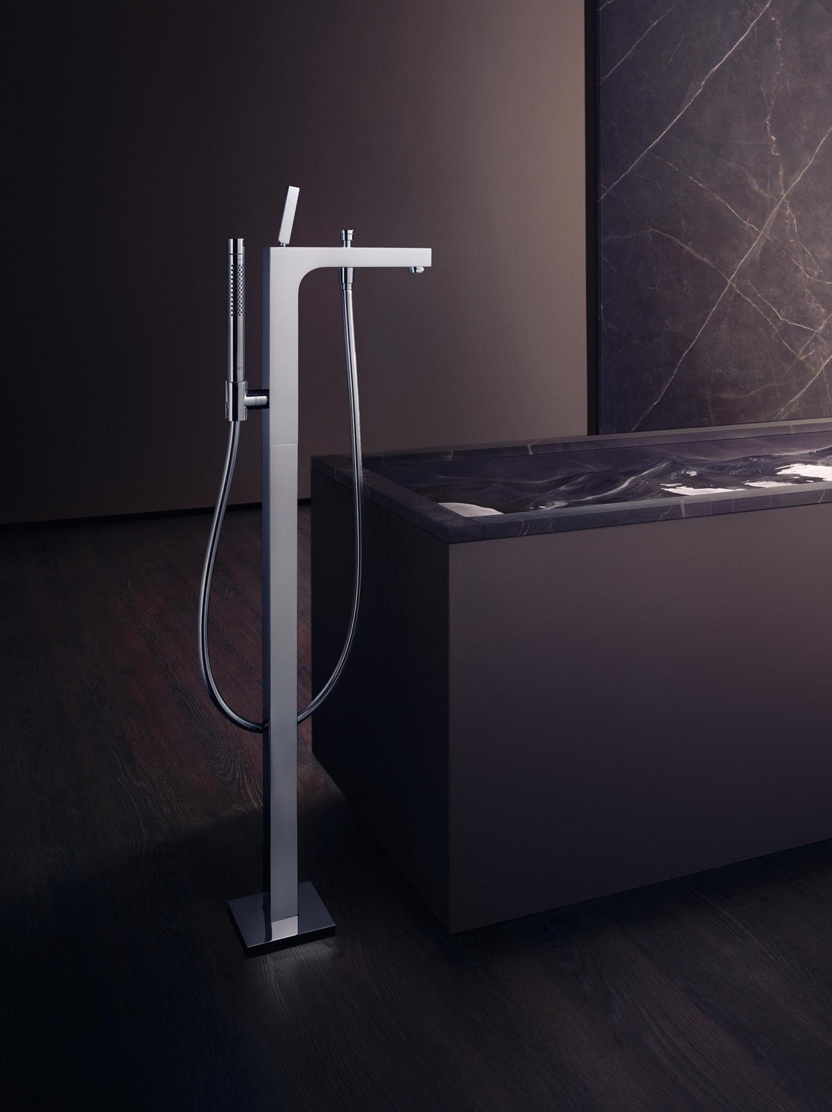 AXOR CITTERIO Fertigmontageset bodenstehend Wannenmischer DN 15 Chrom – Hansgrohe