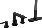 HANSGROHE Finoris Fertigmontageset 4-Loch-Wannenrandarmatur mit sBox in Chrom