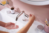 HANSGROHE AddStoris Lotionspender Wandmontage Chrom – 200 ml Flüssigseife, Mattglas