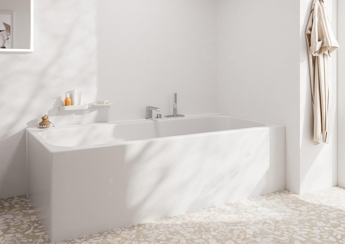 Hansgrohe WallStoris Wandleiste 500 mm mattschwarz – flexibel montierbare Deko- und Befestigungsleiste